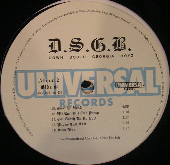 D.S.G.B. - Til Death Do Us Part (2xLP, Promo)
