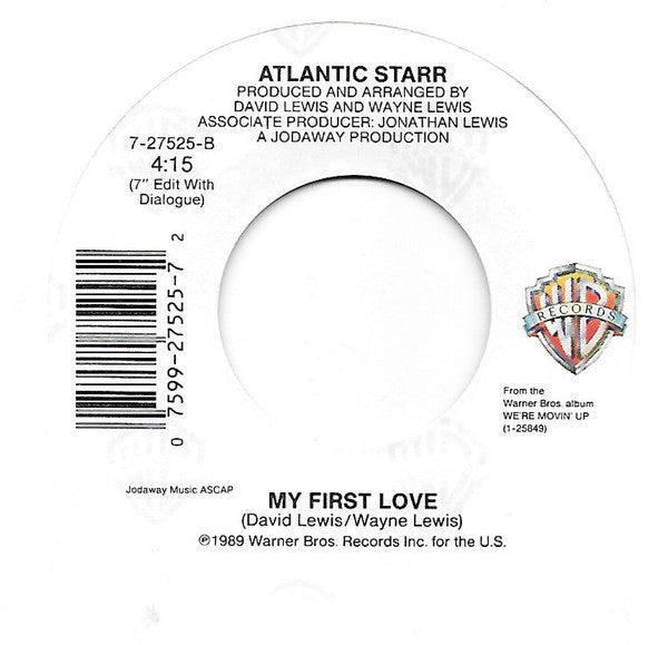 Atlantic Starr - My First Love (7")