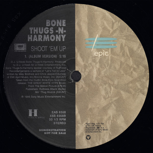 Bone Thugs-N-Harmony : Shoot 'Em Up (12", Promo)