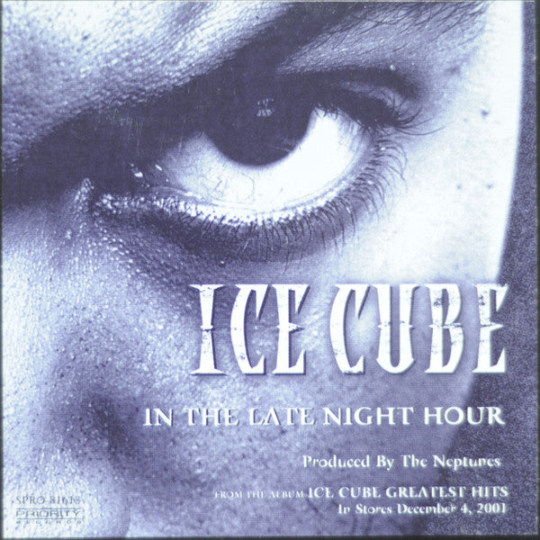 Ice Cube Featuring Pusha T : In The Late Night Hour (12", Promo)