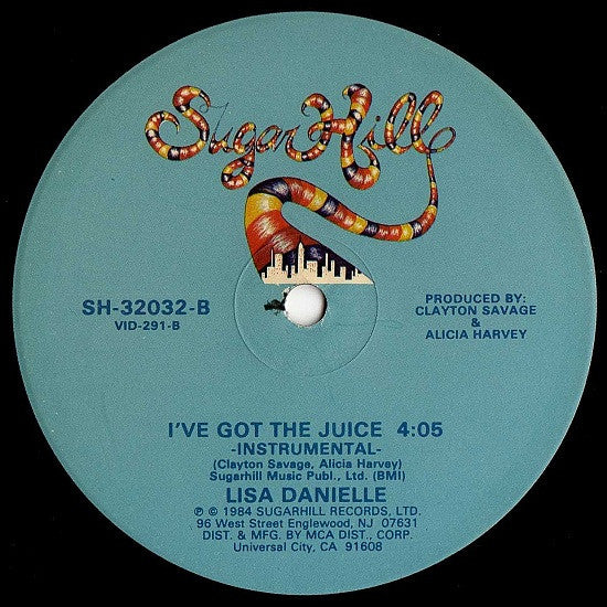 Lisa Danielle - I've Got The Juice (12")