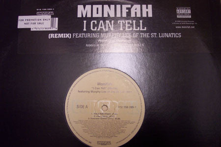 Monifah - I Can Tell (Remix) (12", Promo)