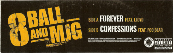 Eightball & M.J.G. - Forever / Confessions (12", Promo)