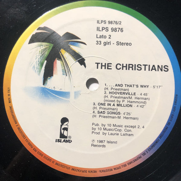 The Christians : The Christians (LP, Album)