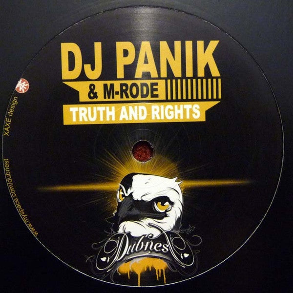 DJ Panik / Dijeyow - Truth & Rights / Precious / Good Sensi (12")