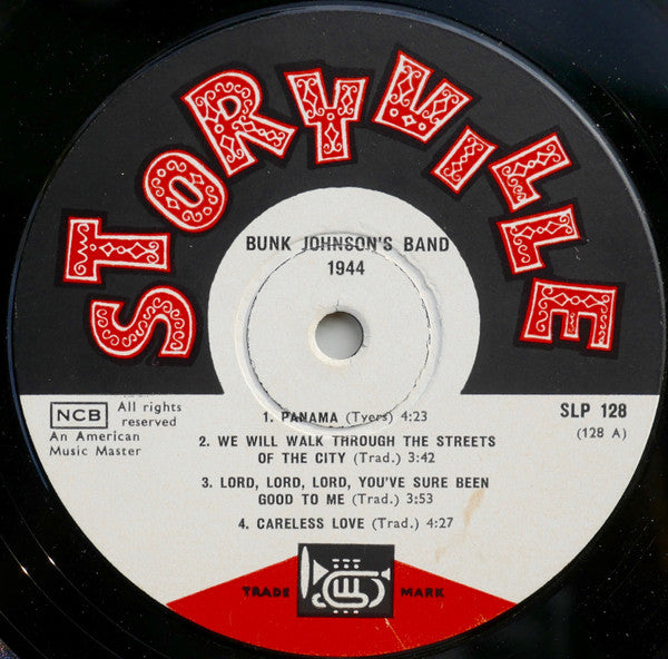 Bunk Johnson's Band* With George Lewis - 1944 (LP, Comp)