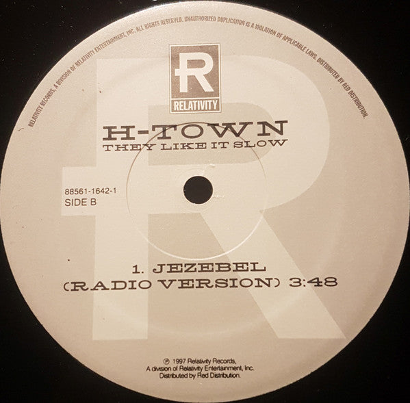 H-Town - They Like It Slow (12")