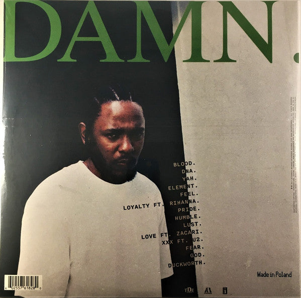 Kendrick Lamar - Damn. (2xLP, Album, RE, Gat)
