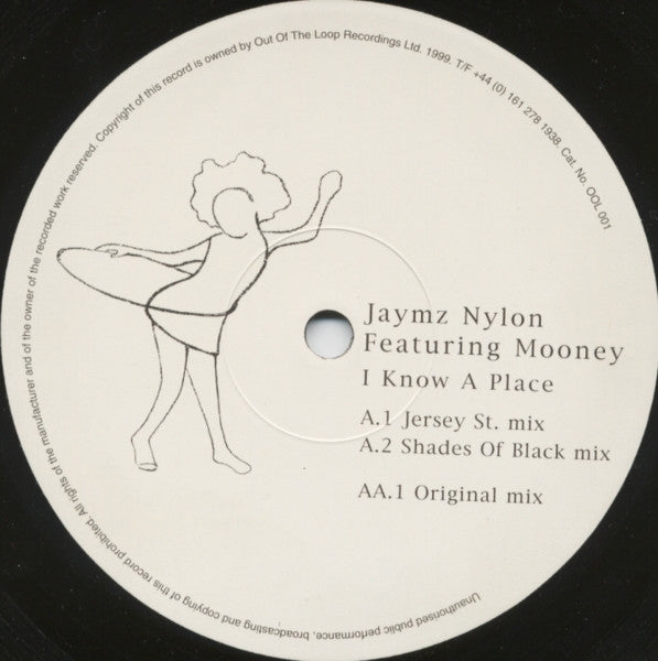 Jaymz Nylon Feat. Mooney : I Know A Place (12")