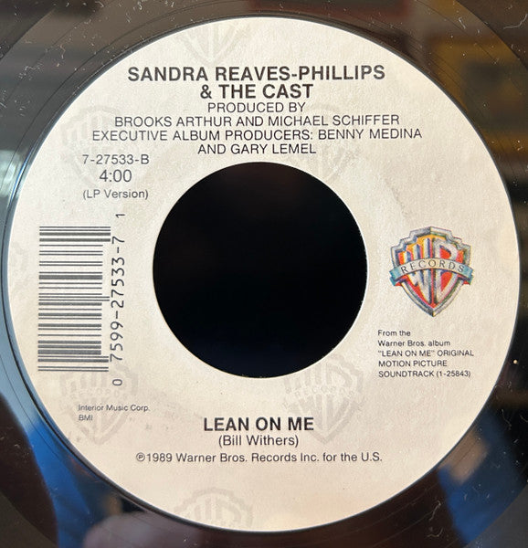 Thelma Houston & The Winans : Lean On Me (7")