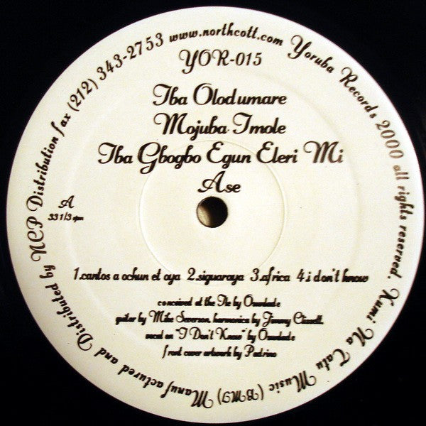 Osunlade : Beats De Los Muertos (Vol. 1) (12", EP, Promo)