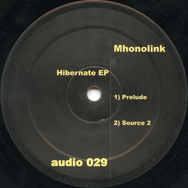 Mhonolink - Hibernate EP (12", EP)