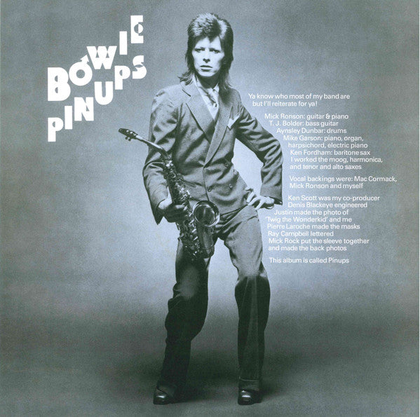 David Bowie : Pinups (LP, Album, RE, RM, Hal)