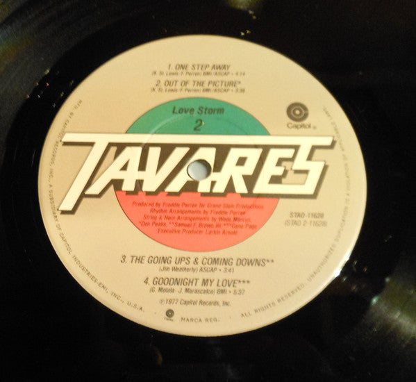 Tavares - Love Storm (LP, Album, Jac)