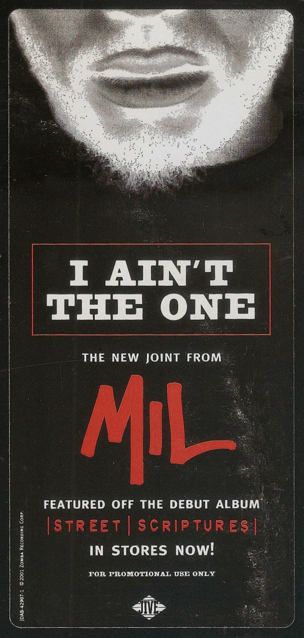 Mil - I Ain't The One (12", Single, Promo)