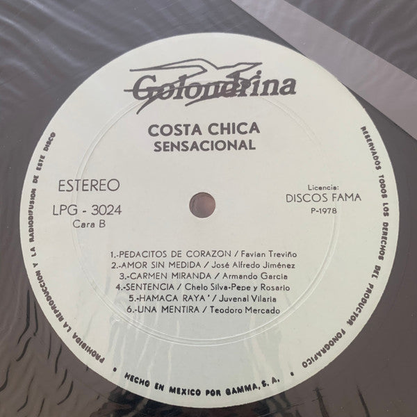 Costa Chica : Sensacional (LP)