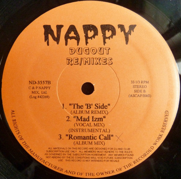 Various - Nappy Dugout Re/Mixes (12")