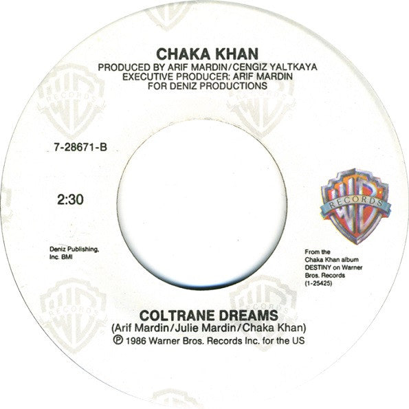 Chaka Khan - Love Of A Lifetime (7", Spe)