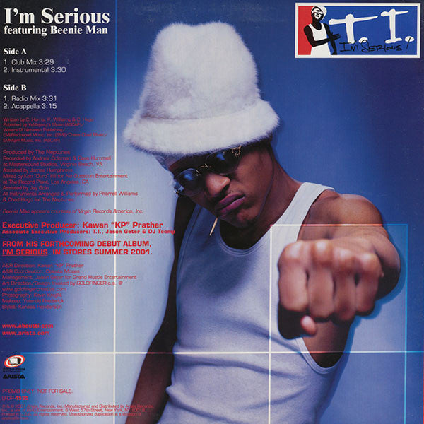 T.I* - I'm Serious (12", Promo)