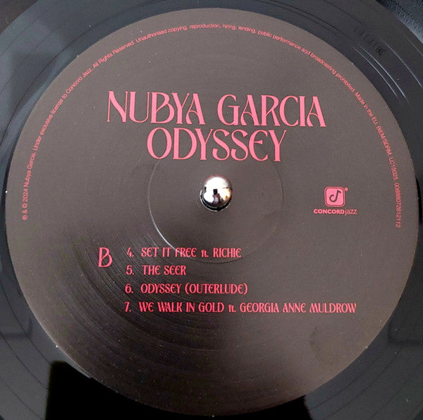 Nubya Garcia : Odyssey (2xLP, Album)
