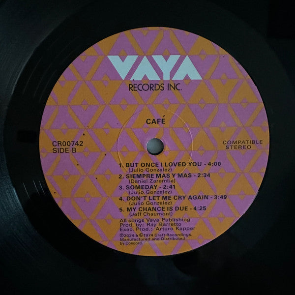 Cafe - Café (LP, Album, RE)