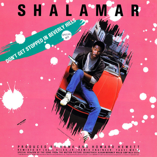 Shalamar : Don't Get Stopped In Beverly Hills (12")