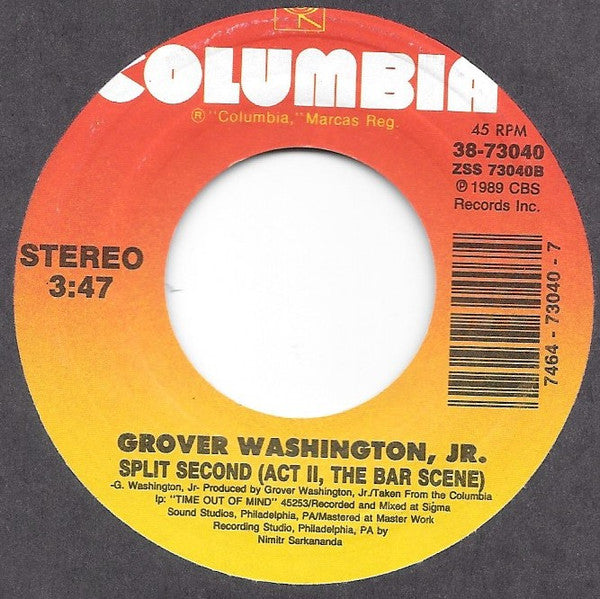 Grover Washington, Jr. : Jamaica (7")