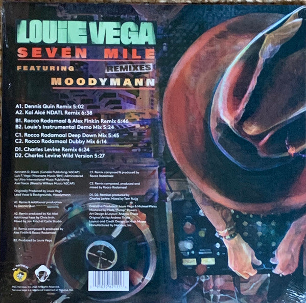 Louie Vega Featuring Moodymann : Seven Mile (Remixes) (2x12")