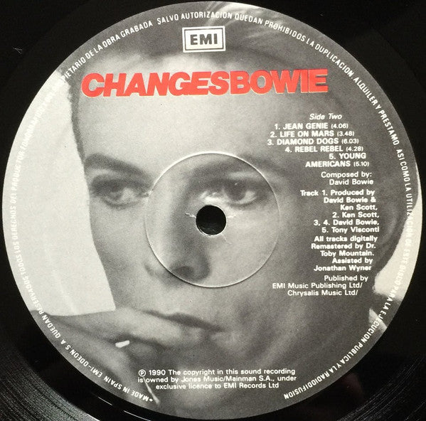 David Bowie : ChangesBowie (2xLP, Comp, Gat)