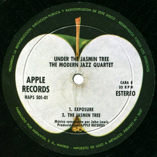 The Modern Jazz Quartet : Under The Jasmin Tree (LP, Album)
