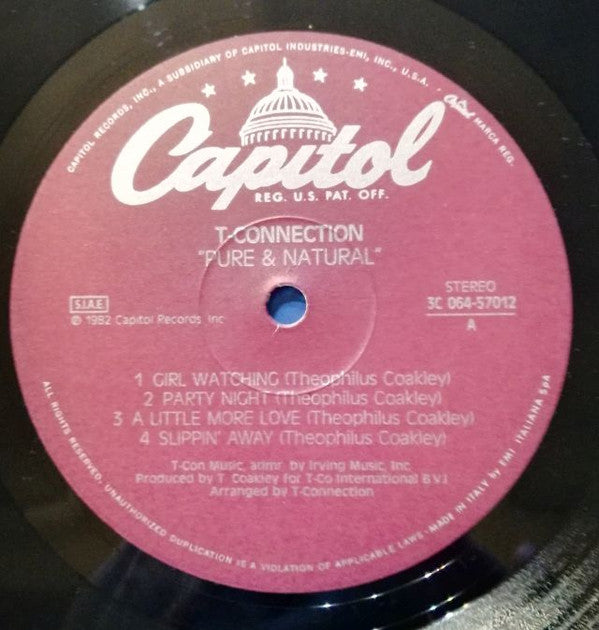 T-Connection : Pure & Natural (LP, Album)