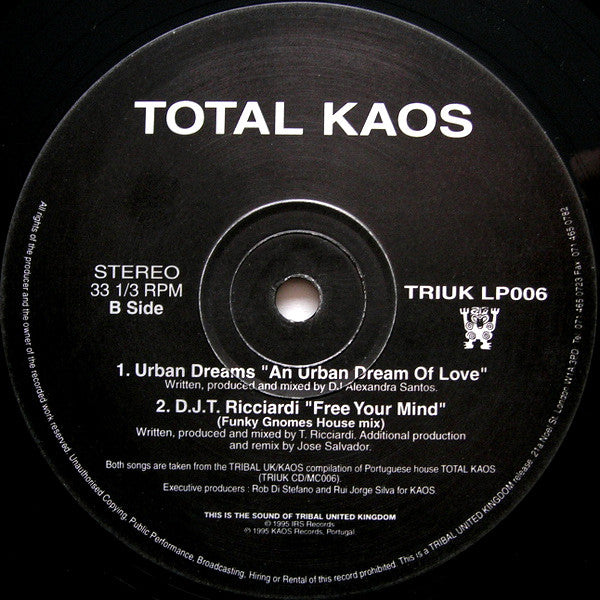 Various : Total Kaos (12", Smplr)