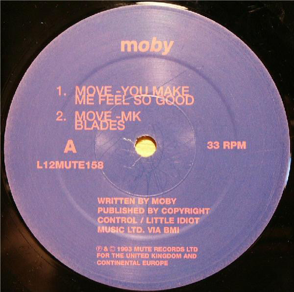 Moby : Move - The Mixes (12")