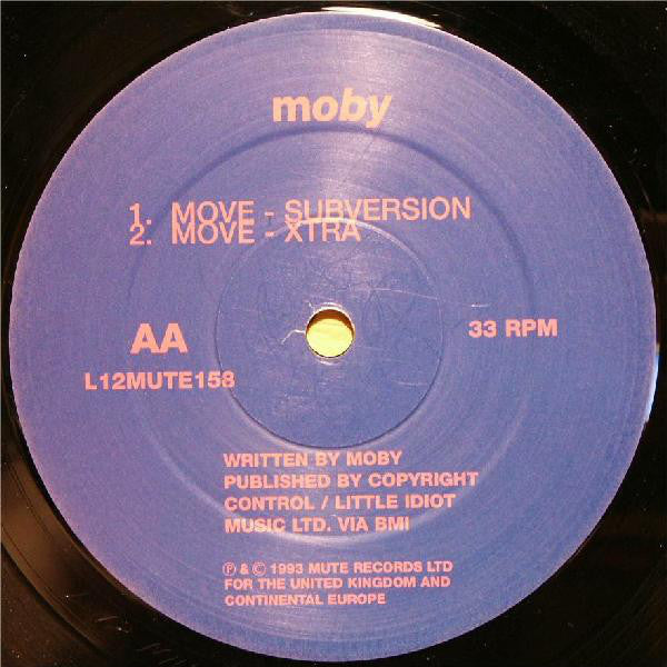 Moby : Move - The Mixes (12")