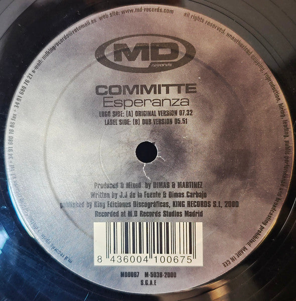 Committe* - Esperanza (12")