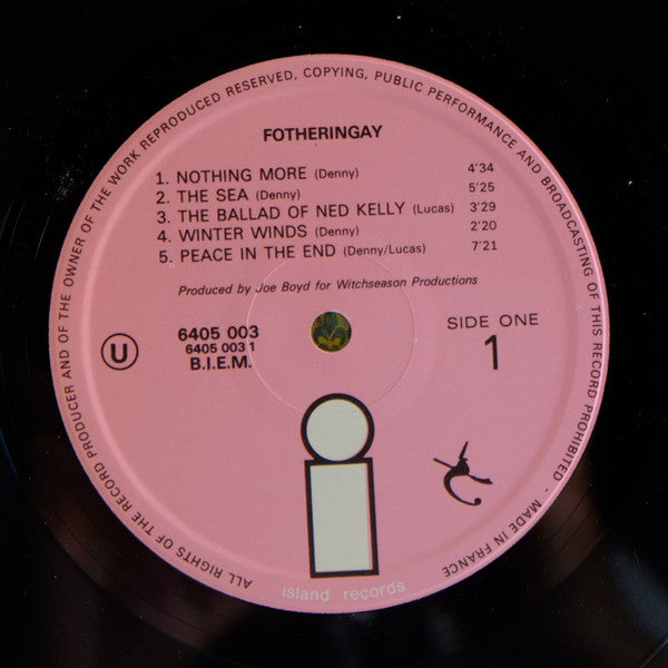 Fotheringay - Fotheringay (LP, Album, Gat)
