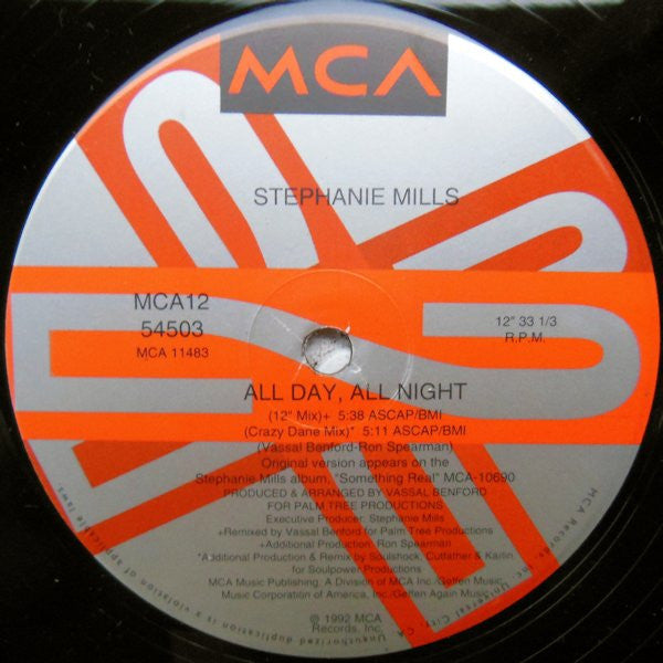 Stephanie Mills - All Day, All Night (12", Single)