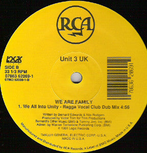 Unit 3 UK* - We Are Family (12")