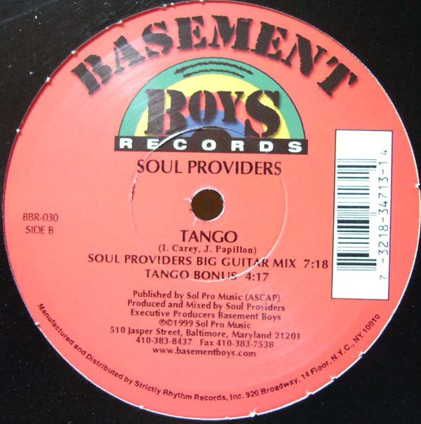 Soul Providers - Tango (12")