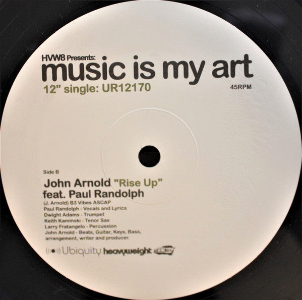 Various - HVW8 Presents: Music Is My Art (12", Smplr)