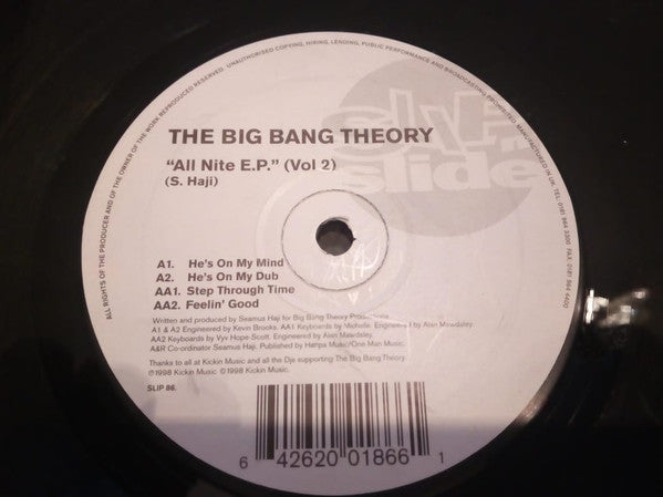 Big Bang Theory - All Nite E.P. (Vol. 2) (12", EP)