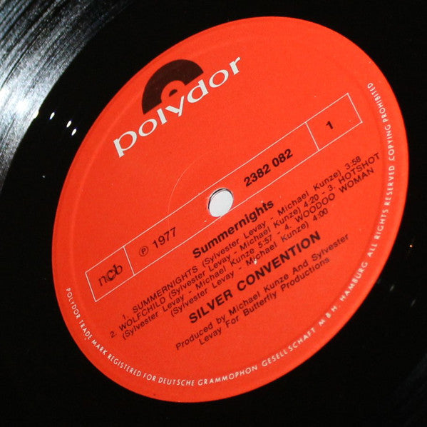 Silver Convention : Summernights (LP, Album)