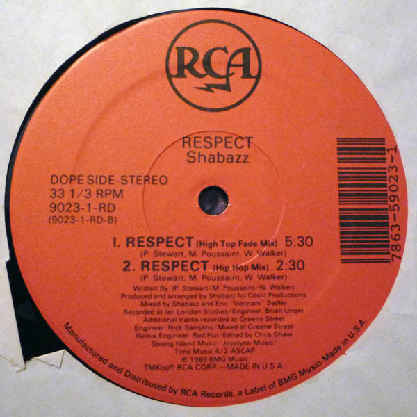 Shabazz - Respect (12")