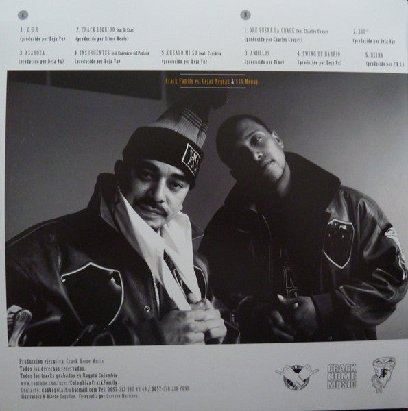 Crack Family - Memorias (LP, Album)