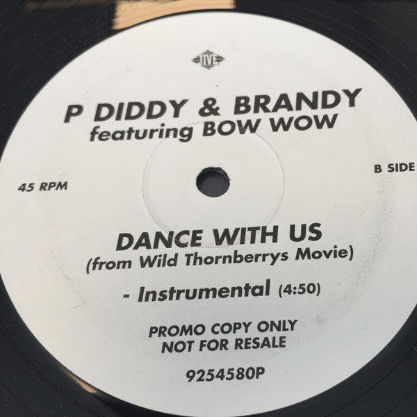 P. Diddy & Brandy Featuring Bow Wow - Dance With Us (From Wild Thornberrys Movie) (12", Single, Promo)