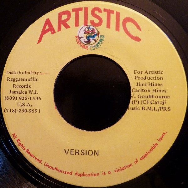 Capleton / Determine - Mash De Place Down (7")