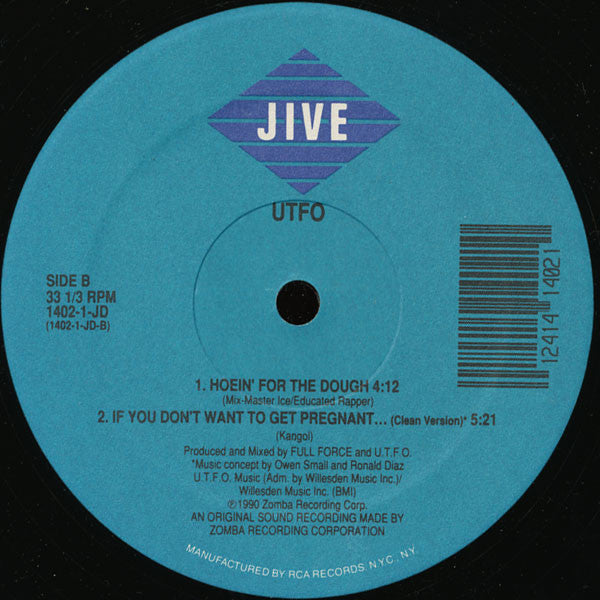 U.T.F.O.* - If You Don't Want To Get Pregnant... (12")