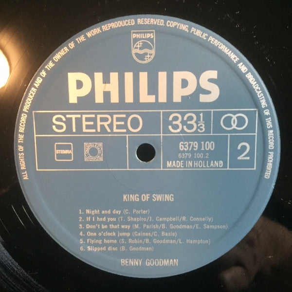 Benny Goodman - King Of Swing (LP)