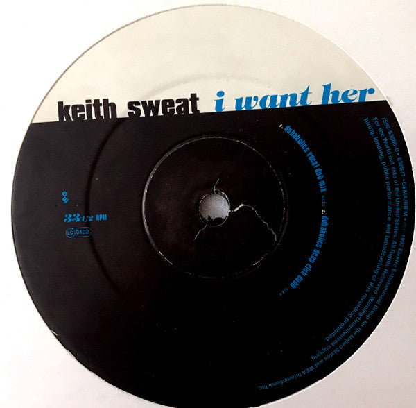 Keith Sweat : I Want Her (12")
