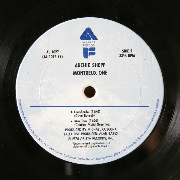 Archie Shepp - Montreux One (LP, Album)